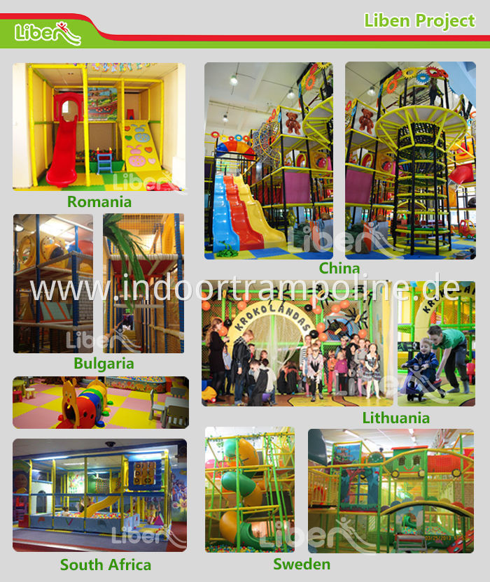 Projects of indoor playground equipment